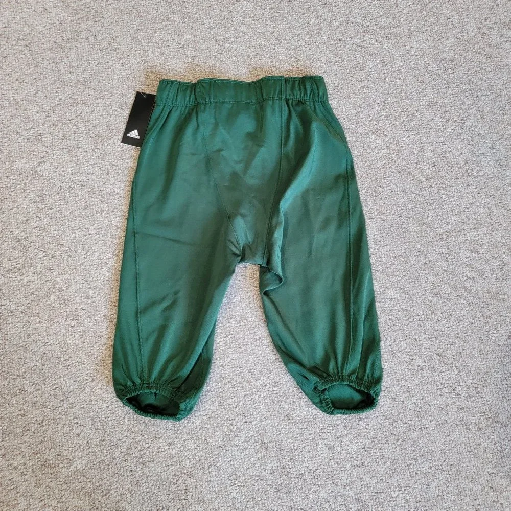 NWT Adidas Dark Green Football Pants Size Medium